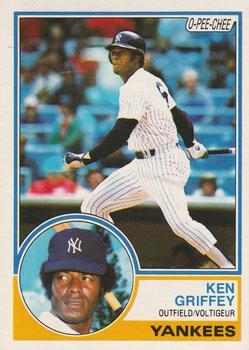 #110 Ken Griffey - New York Yankees - 1983 O-Pee-Chee Baseball