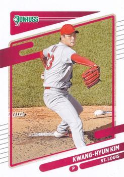 #110 Kwang-Hyun Kim - St. Louis Cardinals - 2021 Donruss Baseball