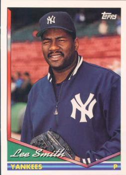#110 Lee Smith - New York Yankees - 1994 Topps Baseball