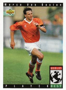 #110 Marco Van Basten - Netherlands - 1993 Upper Deck World Cup Preview English/Spanish Soccer
