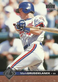#110 Mark Grudzielanek - Montreal Expos - 1997 Upper Deck Baseball