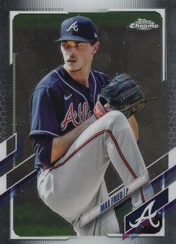 #110 Max Fried - Atlanta Braves - 2021 Topps Chrome Baseball