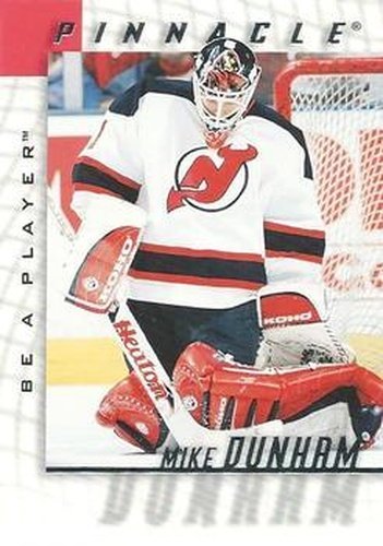 #110 Mike Dunham - New Jersey Devils - 1997-98 Pinnacle Be a Player Hockey