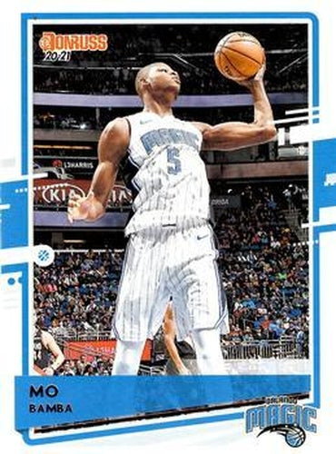 #110 Mo Bamba - Orlando Magic - 2020-21 Donruss Basketball