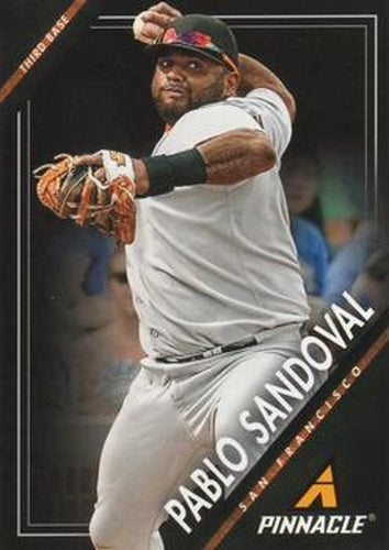 #110 Pablo Sandoval - San Francisco Giants - 2013 Pinnacle Baseball