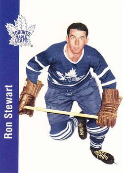 #110 Ron Stewart - Toronto Maple Leafs - 1994 Parkhurst Missing Link 1956-57 Hockey