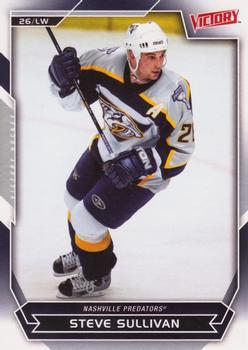 #110 Steve Sullivan - Nashville Predators - 2007-08 Upper Deck Victory Hockey