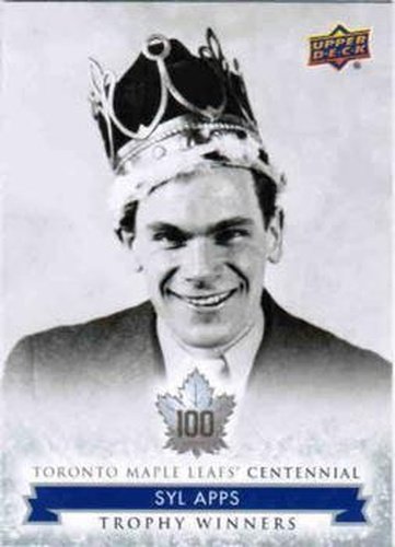 #110 Syl Apps - Toronto Maple Leafs - 2017 Upper Deck Toronto Maple Leafs Centennial Hockey