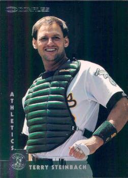 #110 Terry Steinbach - Oakland Athletics - 1997 Donruss Baseball