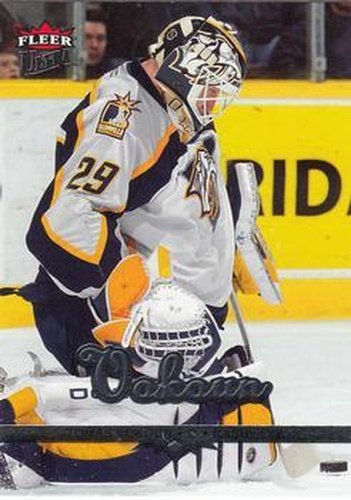 #110 Tomas Vokoun - Nashville Predators - 2005-06 Ultra Hockey