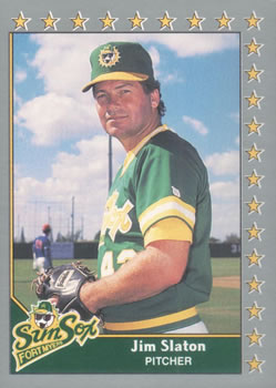 #110 Jim Slaton - Fort Myers Sun Sox - 1990 Pacific Senior League Baseball
