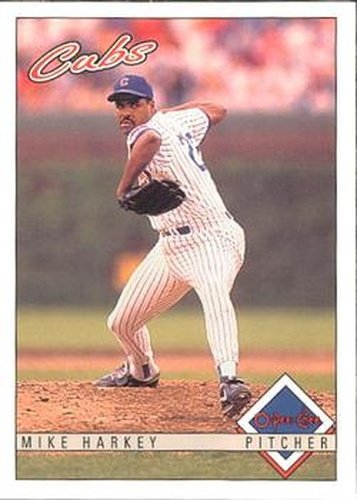 #110 Mike Harkey - Chicago Cubs - 1993 O-Pee-Chee Baseball