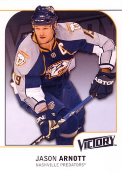 #110 Jason Arnott - Nashville Predators - 2009-10 Upper Deck Victory Hockey