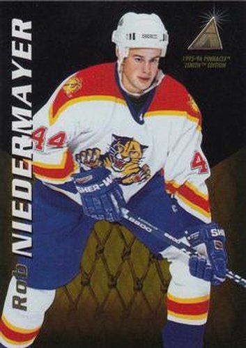 #110 Rob Niedermayer - Florida Panthers - 1995-96 Zenith Hockey