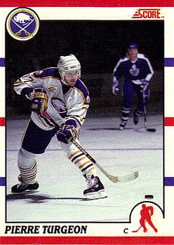 #110 Pierre Turgeon - Buffalo Sabres - 1990-91 Score Canadian Hockey