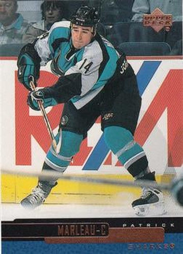 #110 Patrick Marleau - San Jose Sharks - 1999-00 Upper Deck Hockey