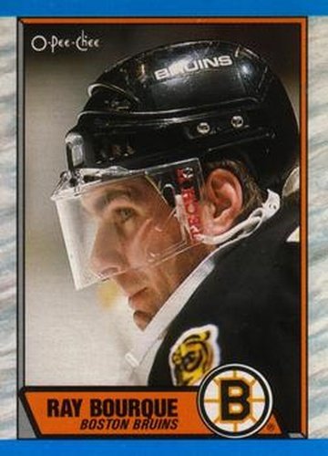 #110 Ray Bourque - Boston Bruins - 1989-90 O-Pee-Chee Hockey