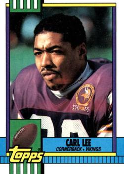#110 Carl Lee - Minnesota Vikings - 1990 Topps Football