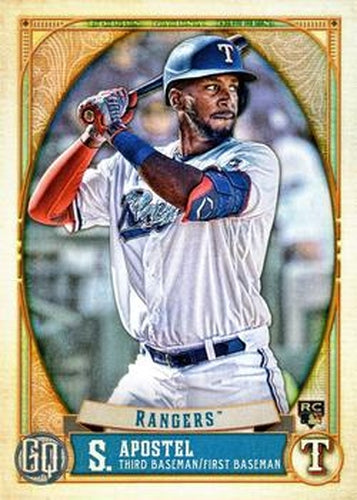 #110 Sherten Apostel - Texas Rangers - 2021 Topps Gypsy Queen Baseball