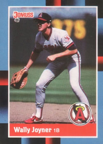 #110 Wally Joyner - California Angels - 1988 Donruss Baseball