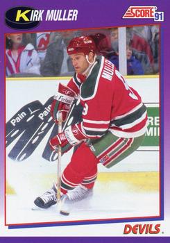 #110 Kirk Muller - New Jersey Devils - 1991-92 Score American Hockey
