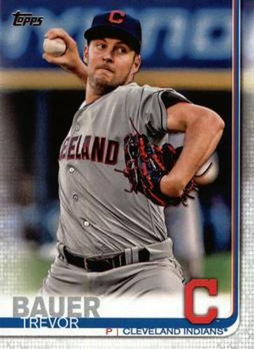 #110a Trevor Bauer - Cleveland Indians - 2019 Topps Baseball