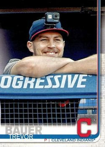 #110b Trevor Bauer - Cleveland Indians - 2019 Topps Baseball