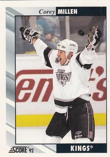 #111 Corey Millen - Los Angeles Kings - 1992-93 Score USA Hockey