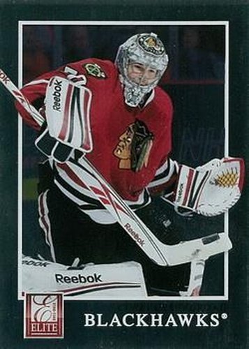 #111 Corey Crawford - Chicago Blackhawks - 2011-12 Panini Elite Hockey