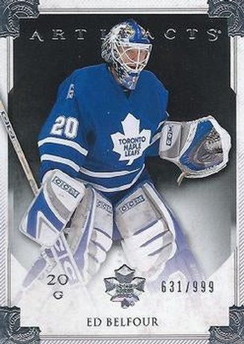 #111 Ed Belfour - Toronto Maple Leafs - 2013-14 Upper Deck Artifacts Hockey