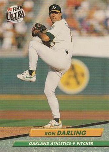 #111 Ron Darling - Oakland Athletics - 1992 Ultra Baseball