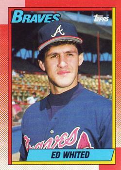 #111 Ed Whited - Atlanta Braves - 1990 Topps Baseball