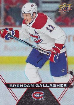 #111 Brendan Gallagher - Montreal Canadiens - 2018-19 Upper Deck Tim Hortons Hockey