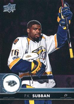 #111 P.K. Subban - Nashville Predators - 2017-18 Upper Deck Hockey