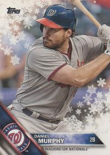 #HMW111 Daniel Murphy - Washington Nationals - 2016 Topps Holiday Baseball