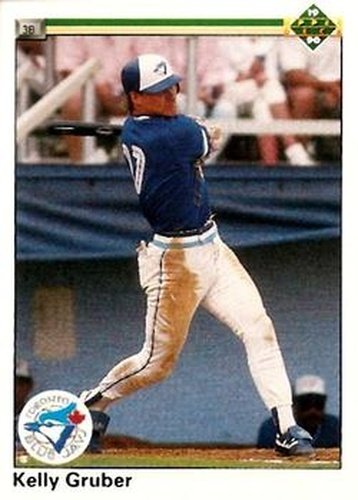 #111 Kelly Gruber - Toronto Blue Jays - 1990 Upper Deck Baseball