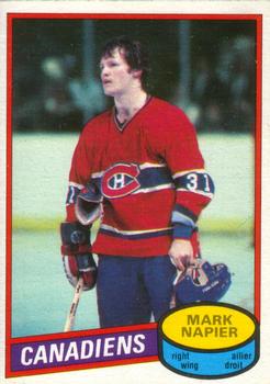 #111 Mark Napier - Montreal Canadiens - 1980-81 O-Pee-Chee Hockey