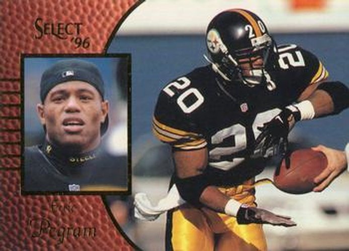 #111 Erric Pegram - Pittsburgh Steelers - 1996 Select Football