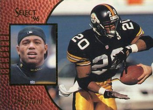 #111 Erric Pegram - Pittsburgh Steelers - 1996 Select Football