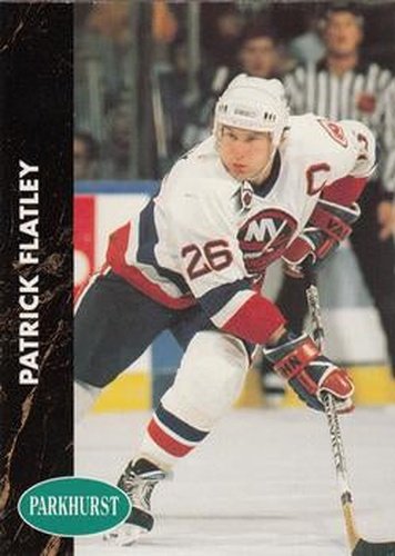 #111 Patrick Flatley - New York Islanders - 1991-92 Parkhurst Hockey