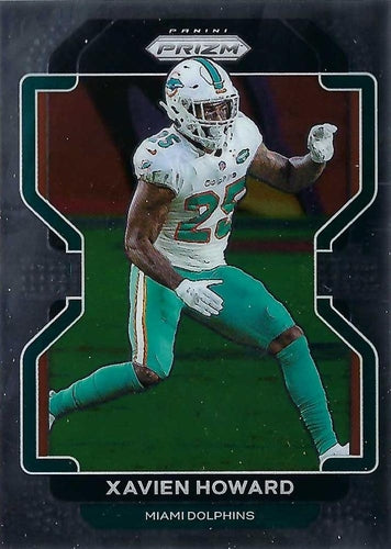 #111 Xavien Howard - Miami Dolphins - 2021 Panini Prizm Football