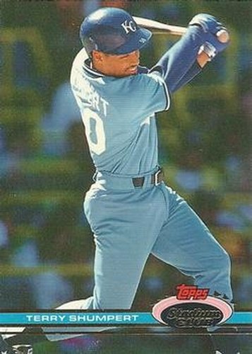 #111 Terry Shumpert - Kansas City Royals - 1991 Stadium Club Baseball