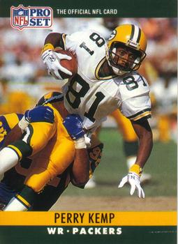 #111 Perry Kemp - Green Bay Packers - 1990 Pro Set Football