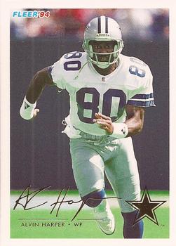 #111 Alvin Harper - Dallas Cowboys - 1994 Fleer Football