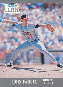 #111 John Farrell - Cleveland Indians - 1991 Ultra Baseball