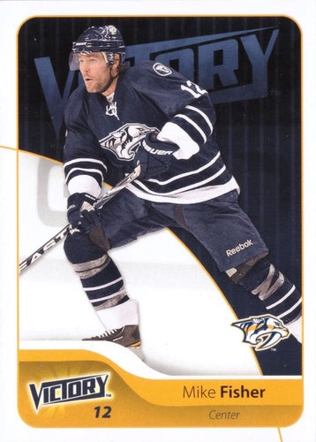#111 Mike Fisher - Nashville Predators - 2011-12 Upper Deck Victory Hockey