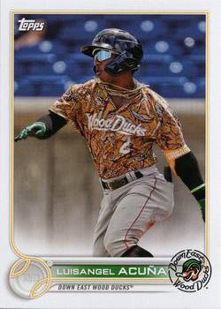 #PD-111 Luisangel Acuña - Down East Wood Ducks - 2022 Topps Pro Debut Baseball