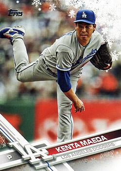 #HMW111 Kenta Maeda - Los Angeles Dodgers - 2017 Topps Holiday Baseball