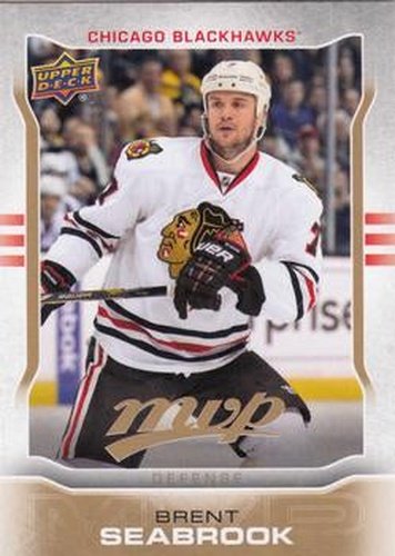 #111 Brent Seabrook - Chicago Blackhawks - 2014-15 Upper Deck MVP Hockey