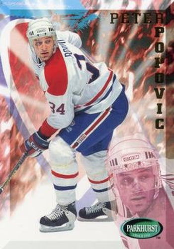 #111 Peter Popovic - Montreal Canadiens - 1995-96 Parkhurst International Hockey